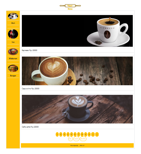 APLIKASI RESTORAN MENU DIGITAL RESTO CAFE ONLINE SYSTEM