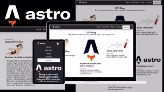 Astro Js Astroboy website themes template