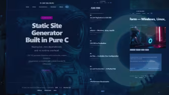 CAX C SSG Starter