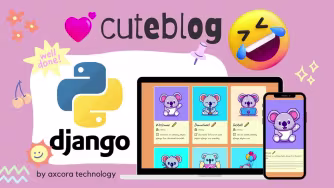 Django Cuteblog website themes template