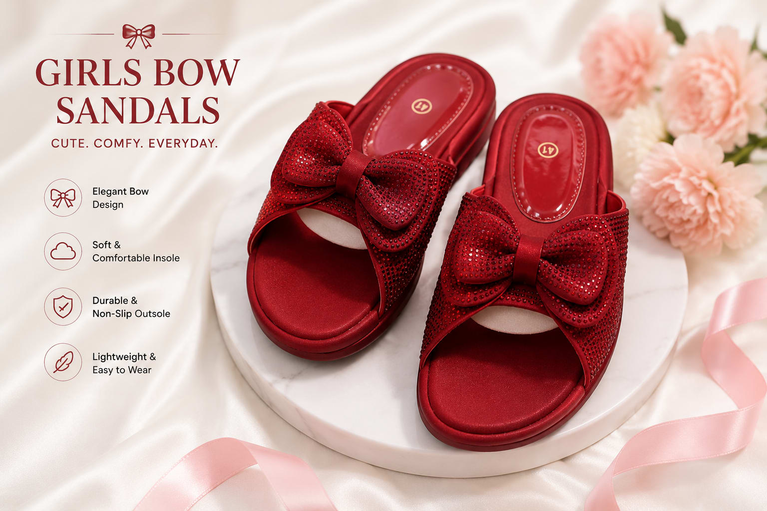 Summer’s Flat Sandals
