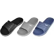 Men's Sport Slides – Assorted Colors (Case of 48 Pairs)