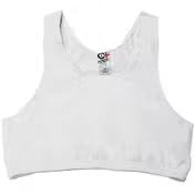 Women's Cotton Plus Sports Bra – White (Case of 36)