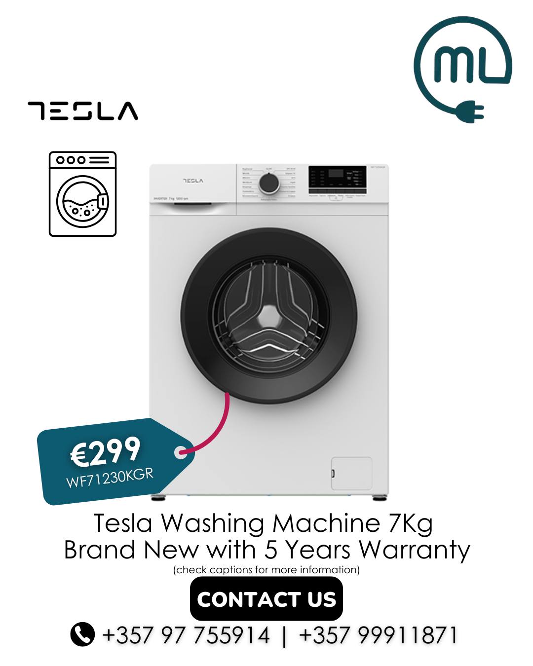 Tesla WF71230KGR