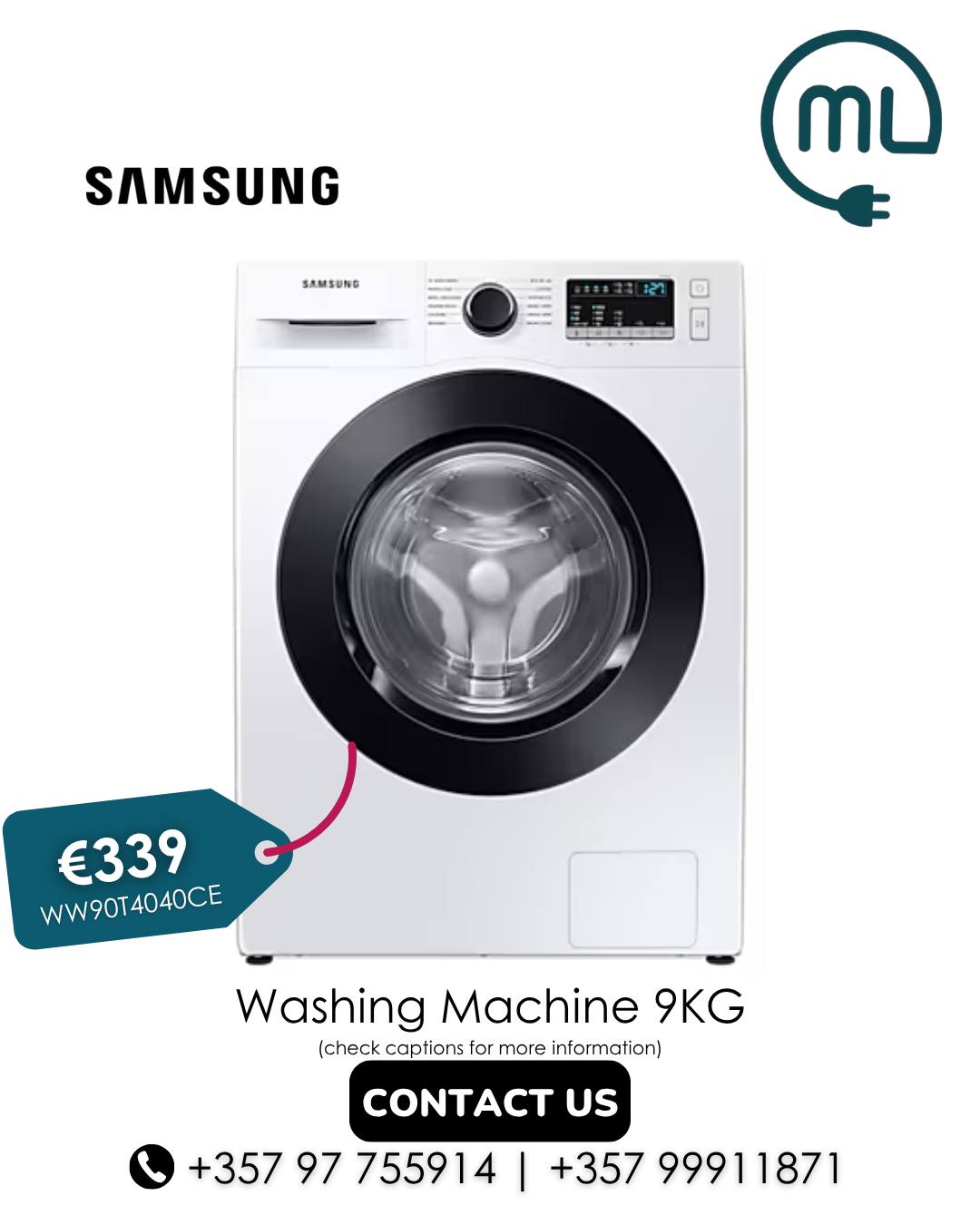Samsung WW90T4040CE