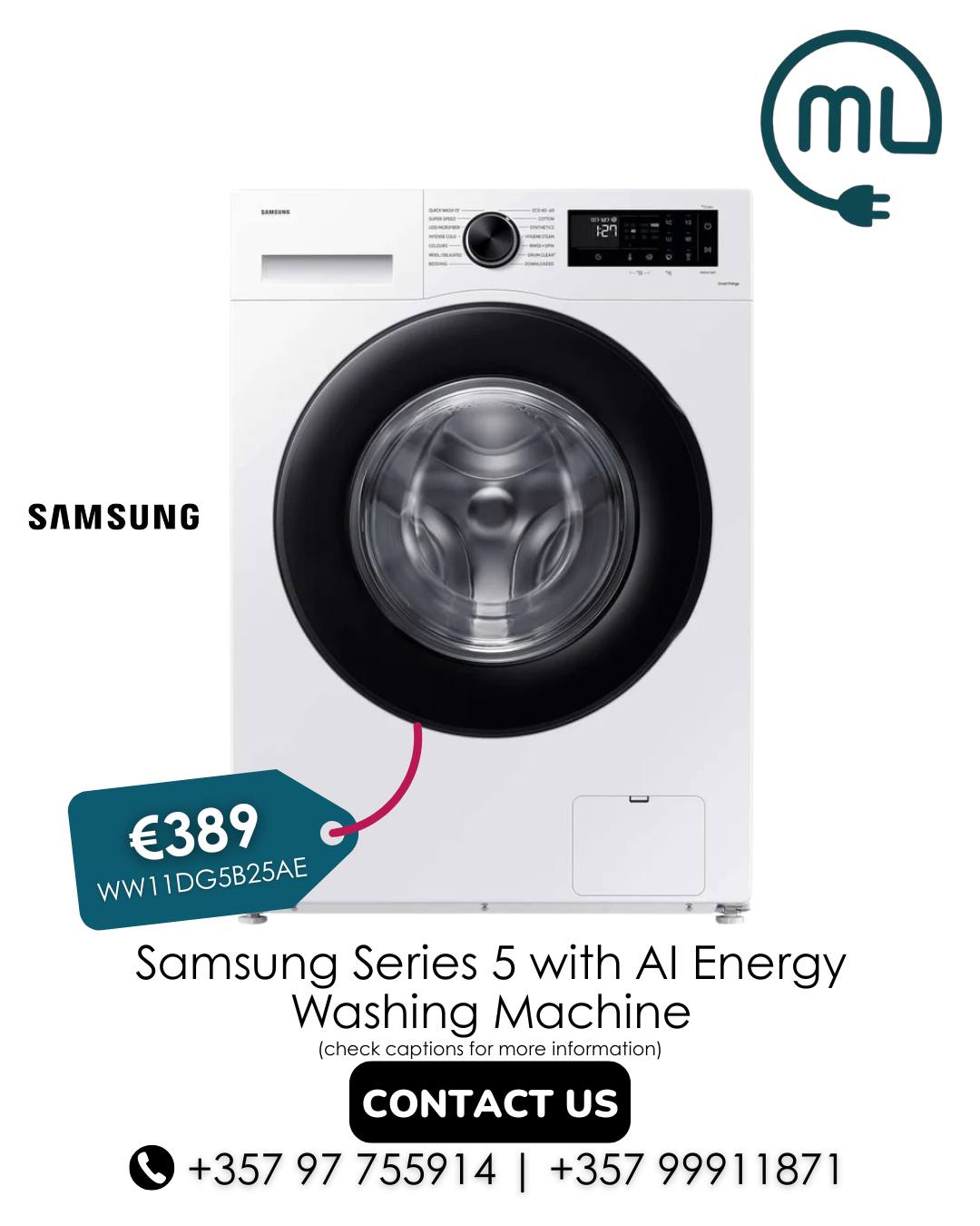 Samsung WW11DG5B25A