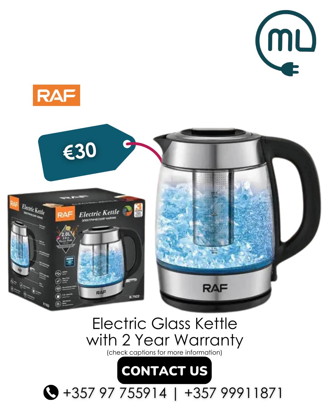 RAF Electric Kettle R.1.7