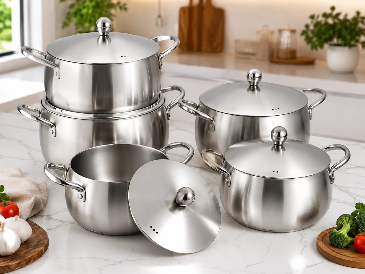 10PCS Cookware set WN666
