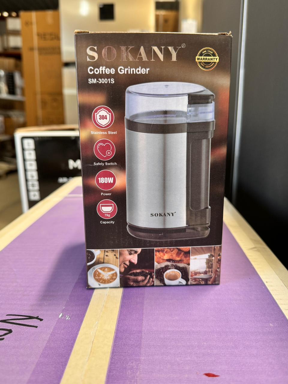 Sokani coffee grinder SM-3001S