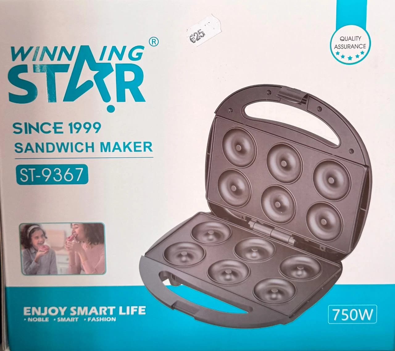 WINNING STAR SANDWISH MAKER ST-9367