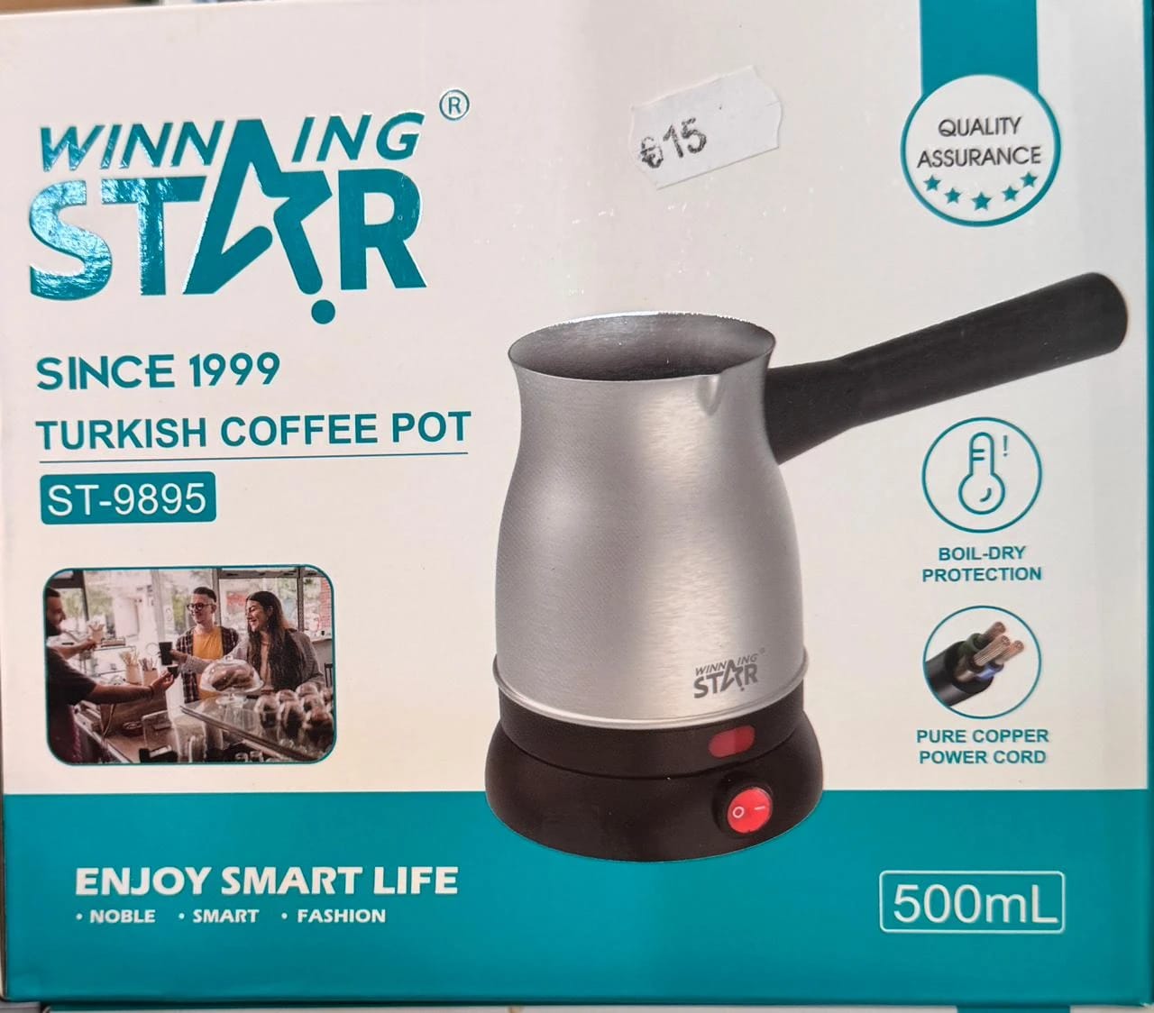 WINNING STAR COFFEE POT ST-9895