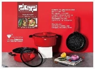 dsp cassarole 5 pieces CA00-S01-Red