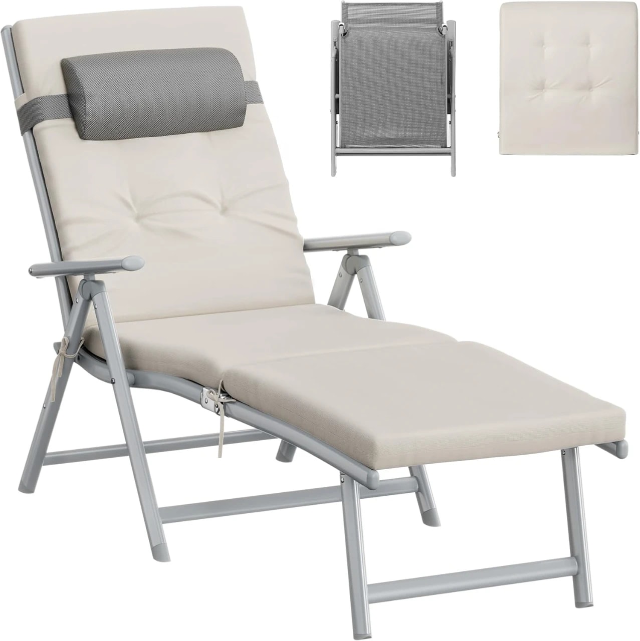 SONGMICS SUN LOUNGER GCB024GZ03