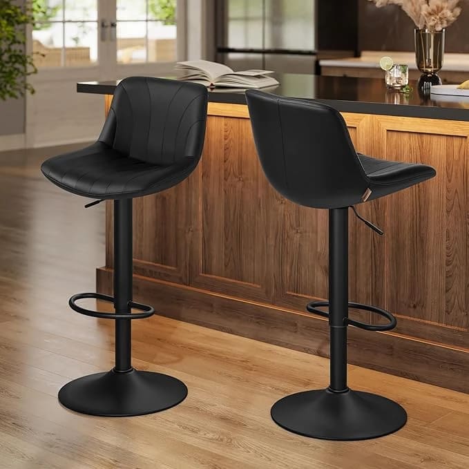 VASAGLE Bar Stools Set of 2 LJB181BH02