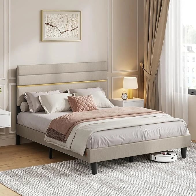 VASAGLE Double Bed Frame RMB506LH01