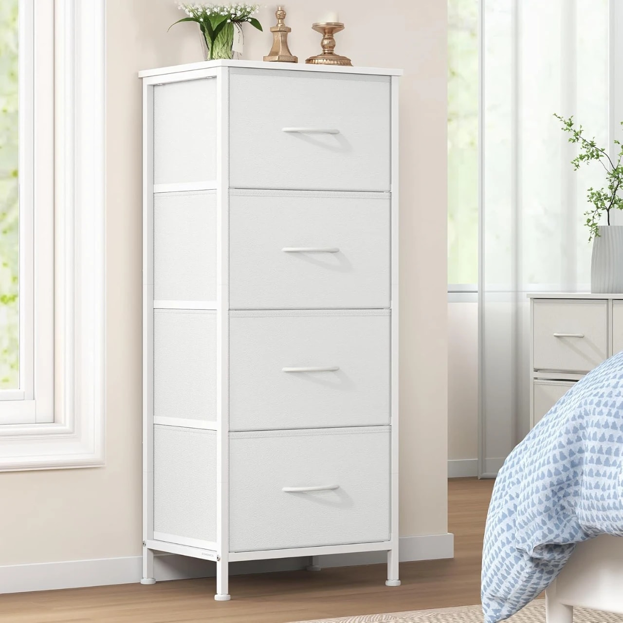 SONGMICS Chest of Drawers LGS314WH01