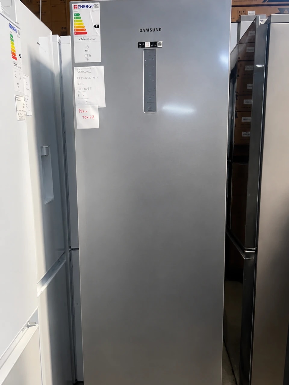 Samsung tall freezer RZ32C7BDESA