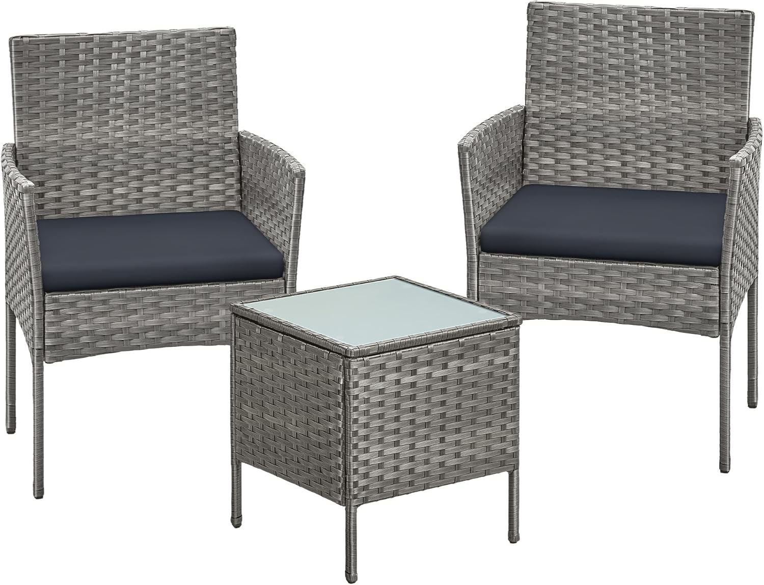 3-Piece Outdoor Rattan Furniture Set GGF003TZ01