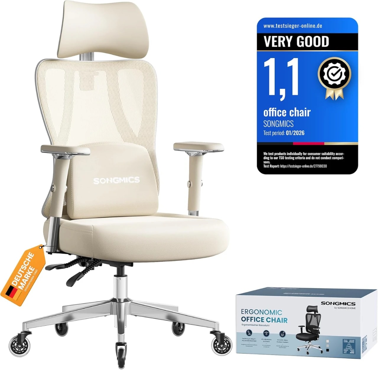 SONGMICS Office Chair OBN067LJ02