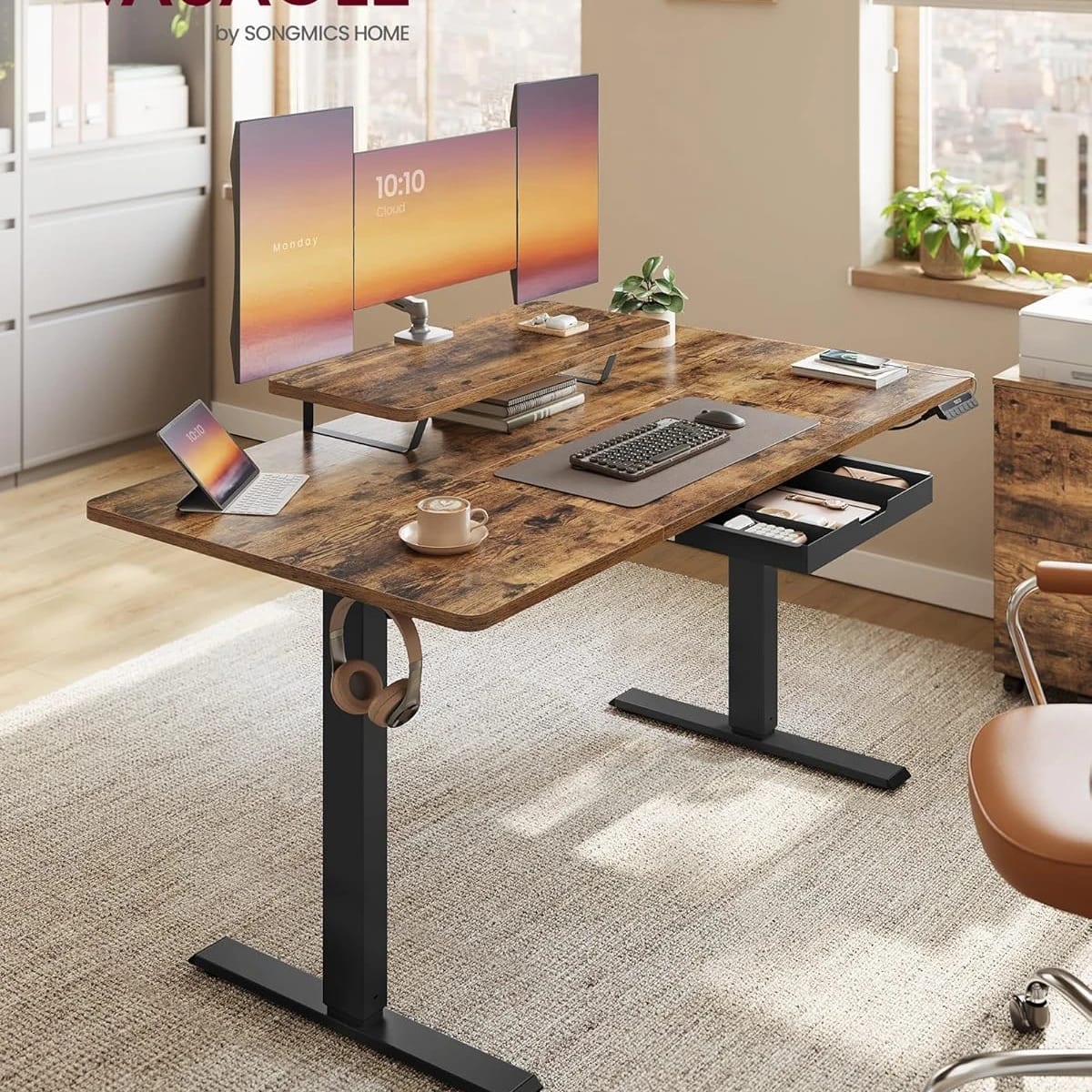 VASAGLE STANDING DESK 'LSD154KD02' LSD154KD02