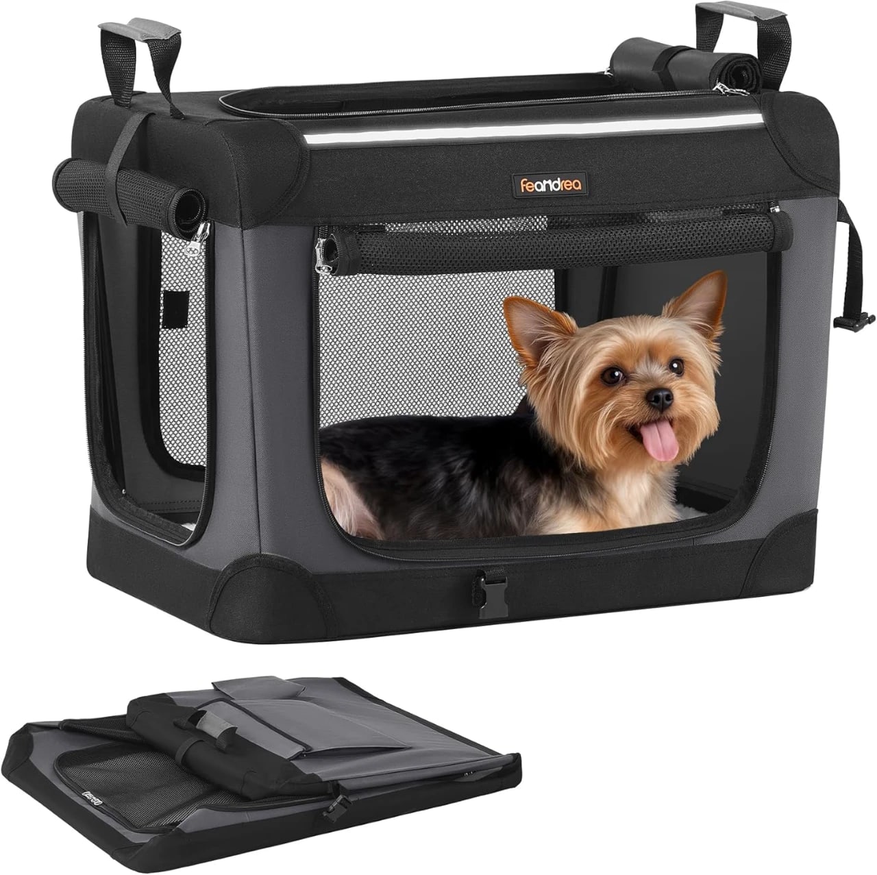 Feandrea Collapsible Dog Crate PDC015BH02