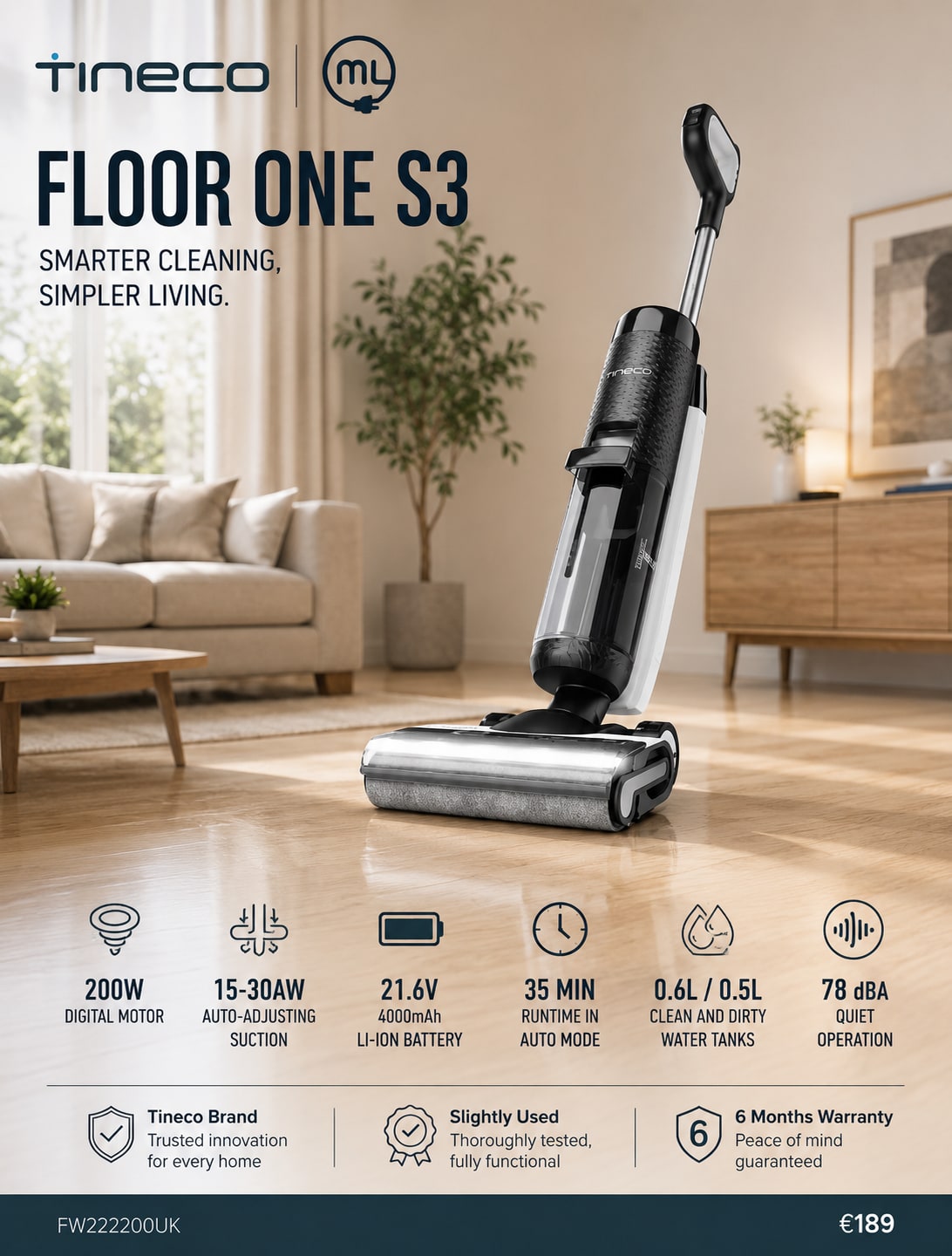 Tineco FW222200UK