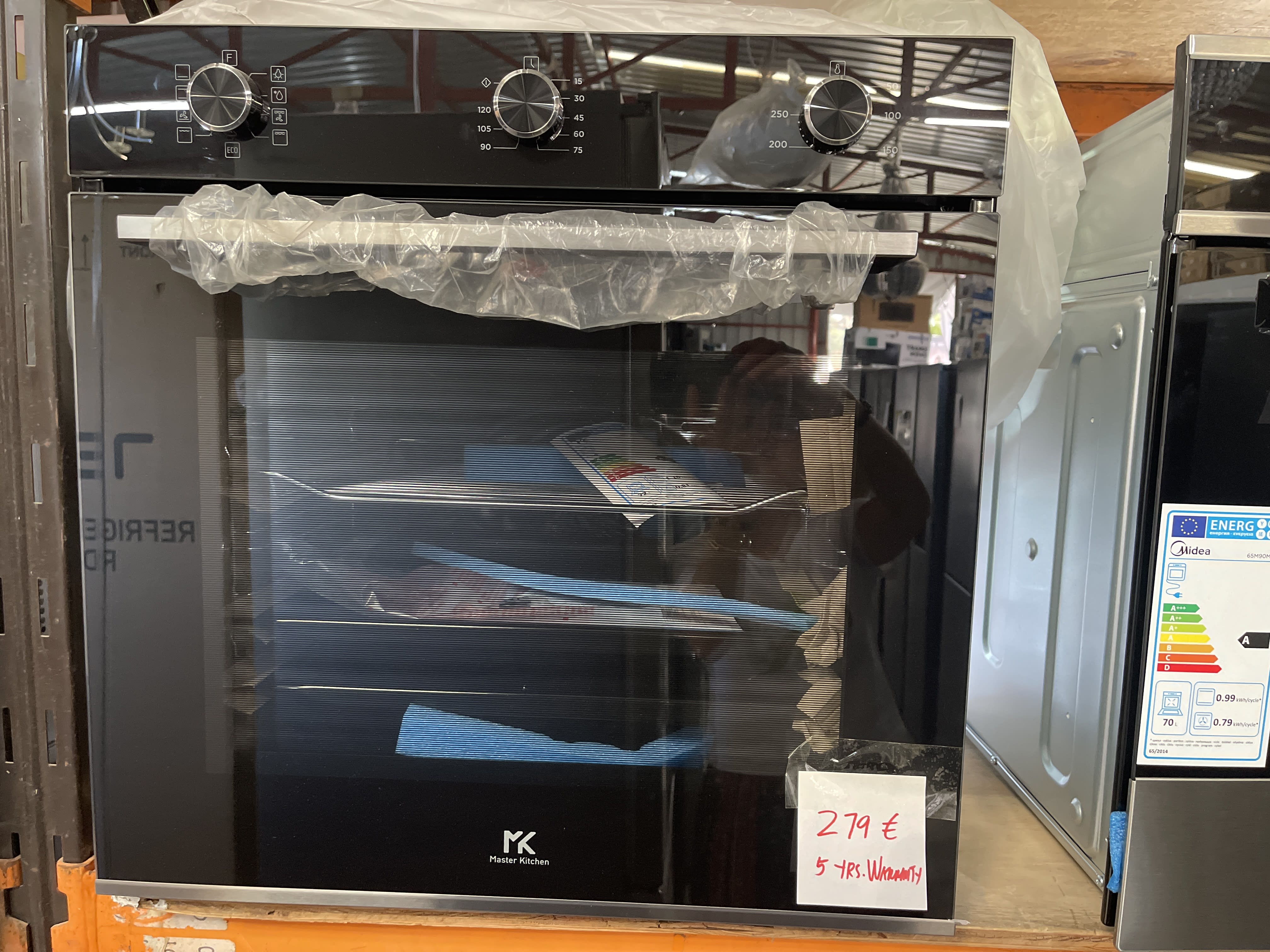 MASTER KITCHEN "BUIT-IN OVEN" OMK 8K3 SP BK