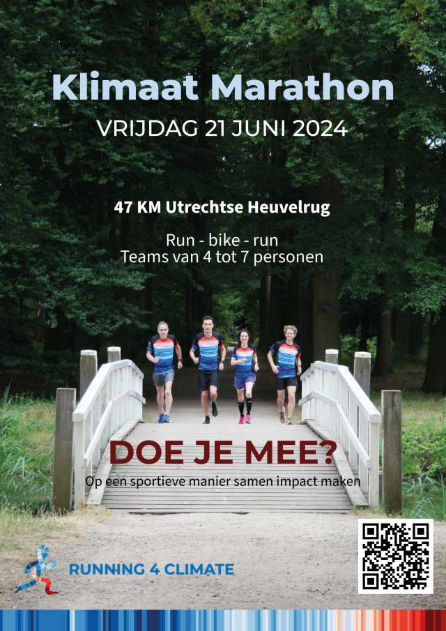 Klimaat marathonrenners gezocht!