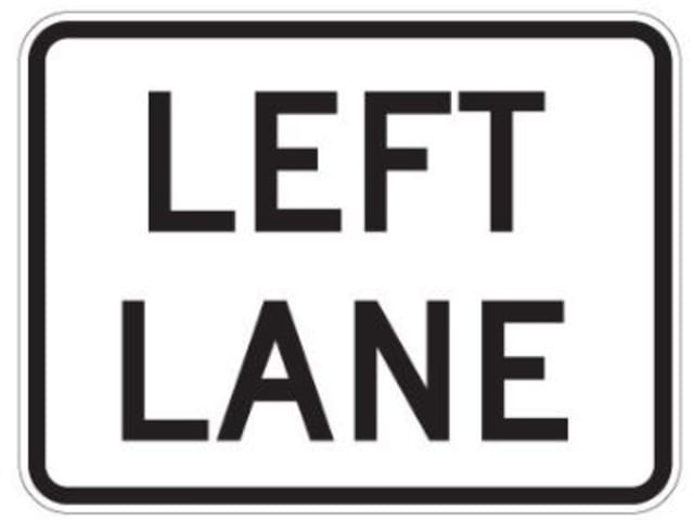 R7-3B Left Lane 450x300mm