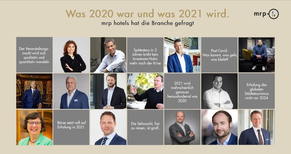 What’s next? Tourismus- und Hotelprofis blicken ohne zu große Erwartungen in das zweite Corona-Jahr (Screenshot: Mrp Hotels).