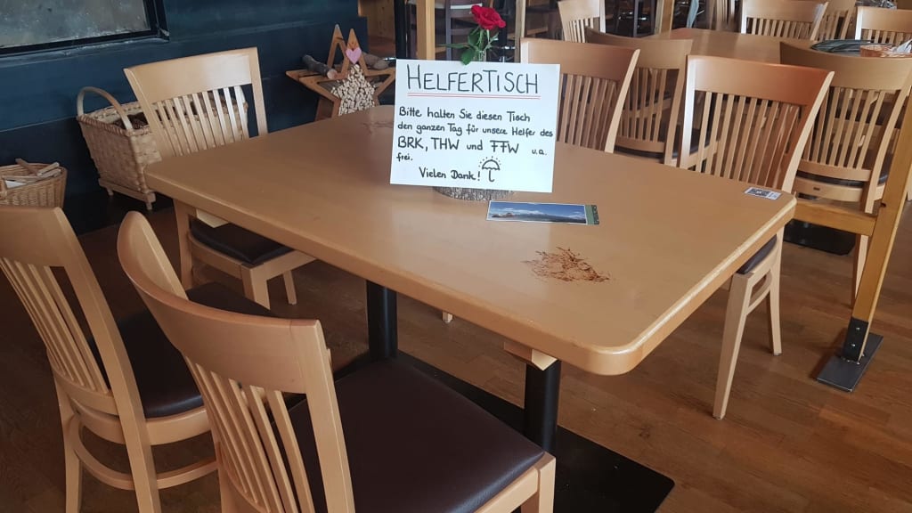 Helfertisch - Spiesbergers Alpenküche Berchtesgaden