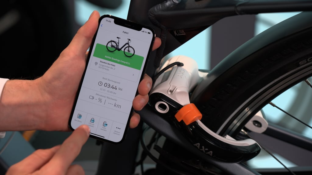 IAA Mobility - Fahrt Fahrrad