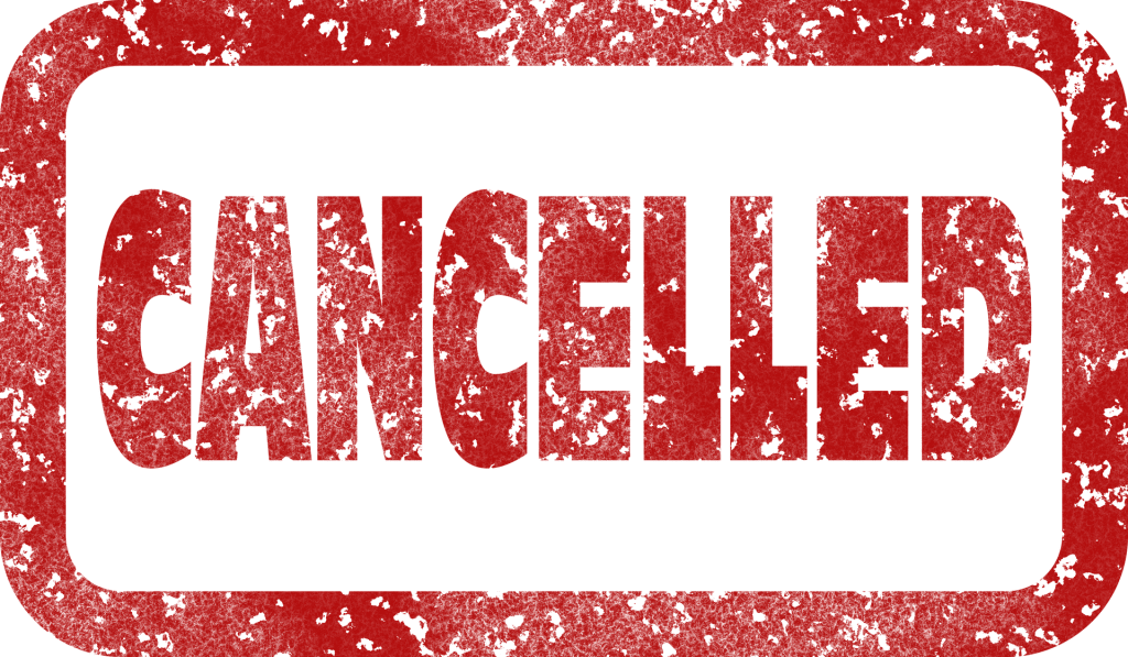 cancelled
