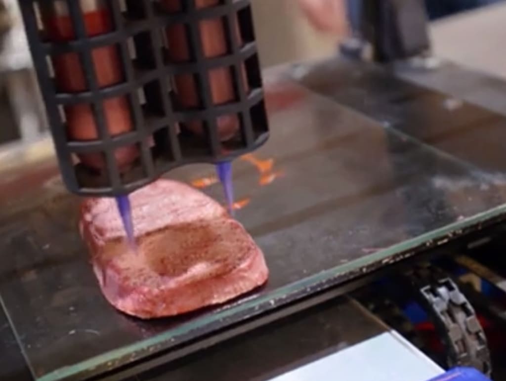Mehr Menschen würden Fleisch aus dem 3D-Drucker essen