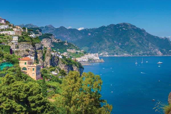 Sorrento, Amalfi Coast, Pompeii & Vesuvius Tour HB,Sorrento