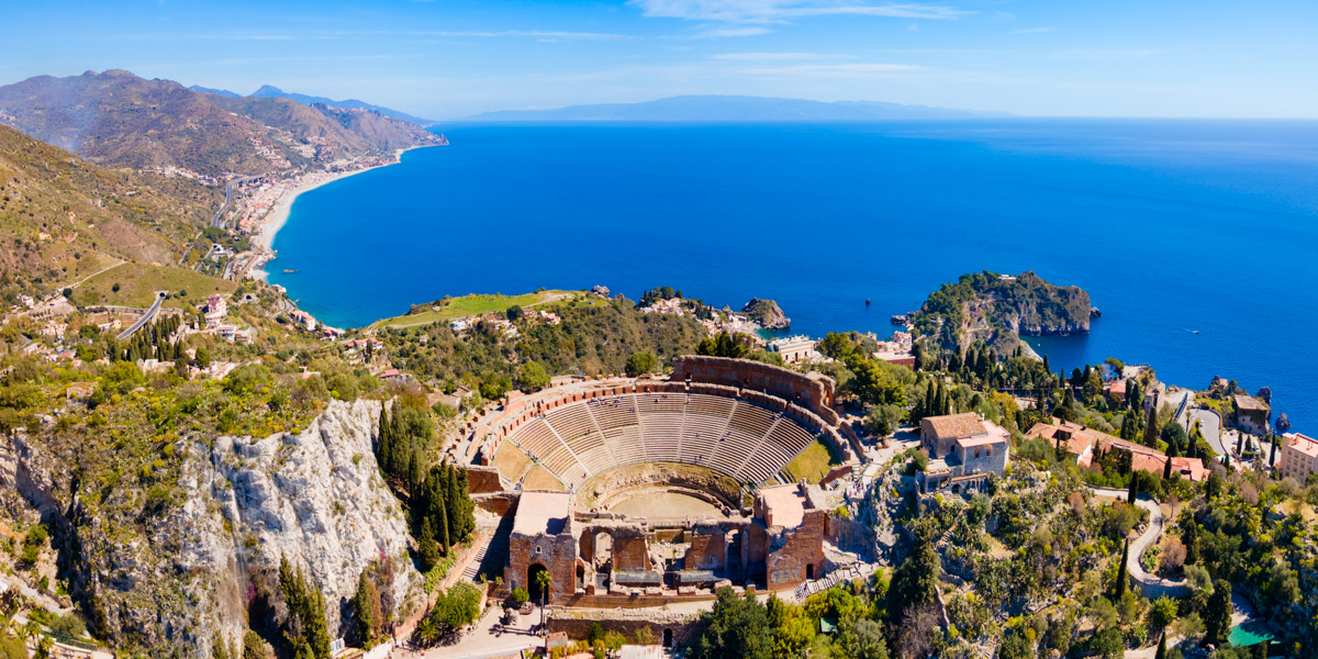 Mount Etna and Taormina