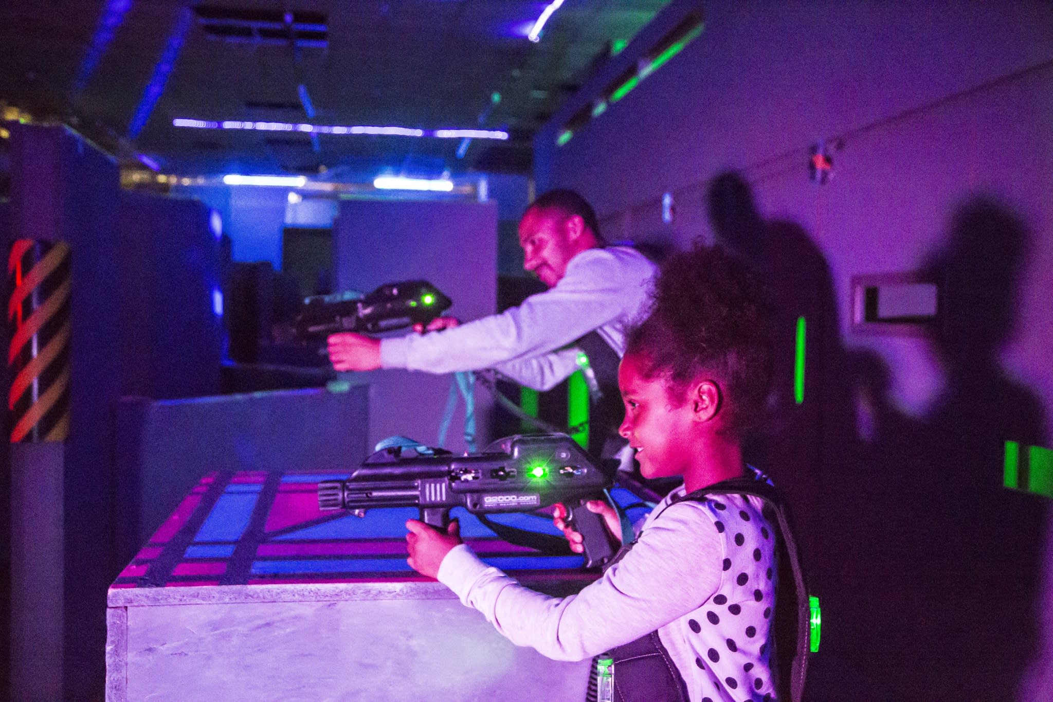 Exposition erhalten laser tag london Erleuchten