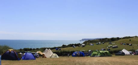 Top Field, Eweleaze Farm Campsite