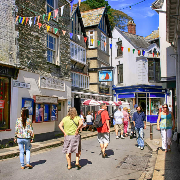 Fowey, Cornwall, South West England, UK