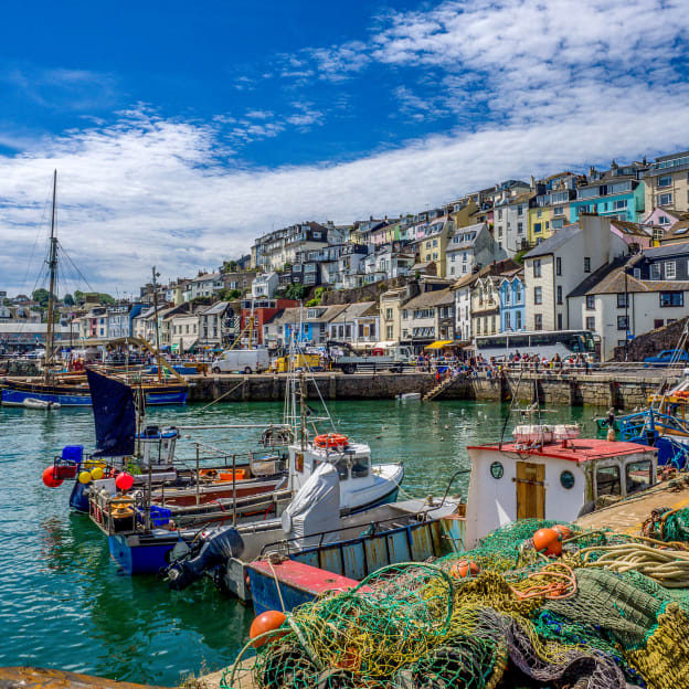 Brixham, Devon, South West England, UK