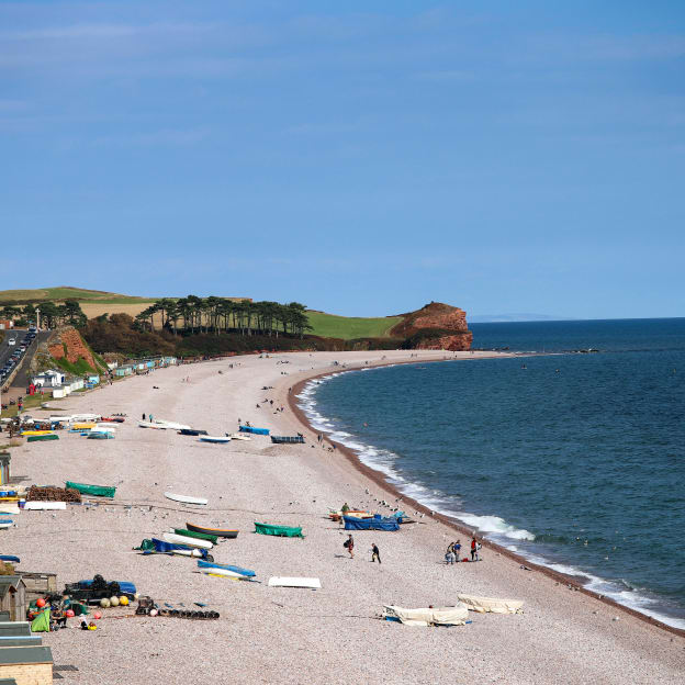 Budleigh Salterton, Devon, South West England, UK