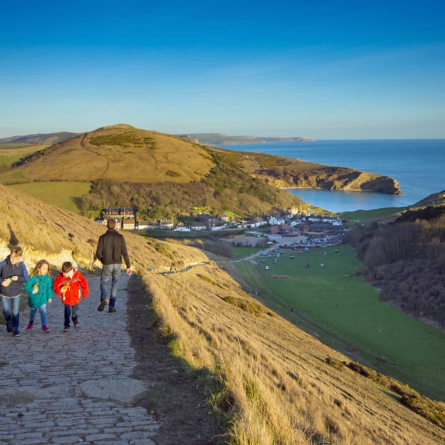 East Lulworth and West Lulworth, South West England, UK