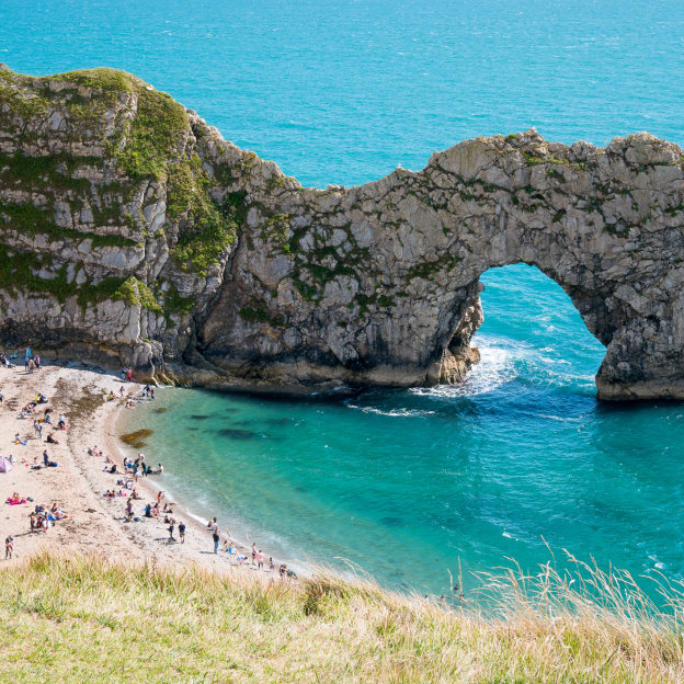 East Lulworth and West Lulworth, South West England, UK