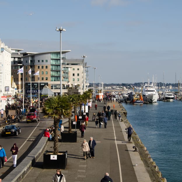 Poole & Sandbanks, Dorset, South West England, UK