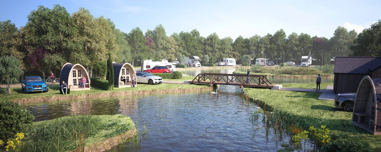 1. Fields End Water Caravan Park, Lodges & Fishery, Cambridgeshire