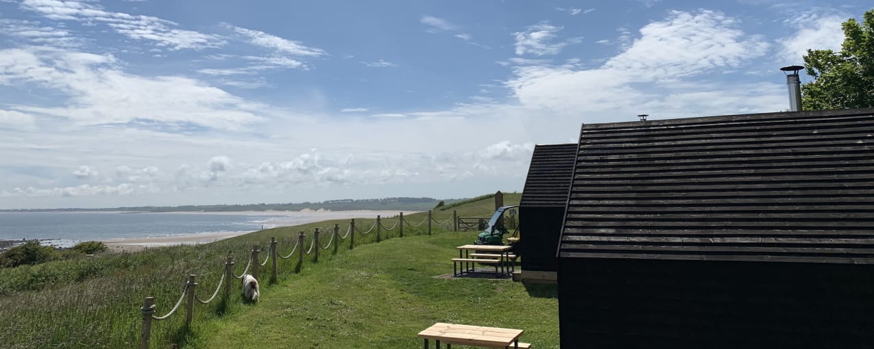 Shoreside Camping Huts, Alnmouth