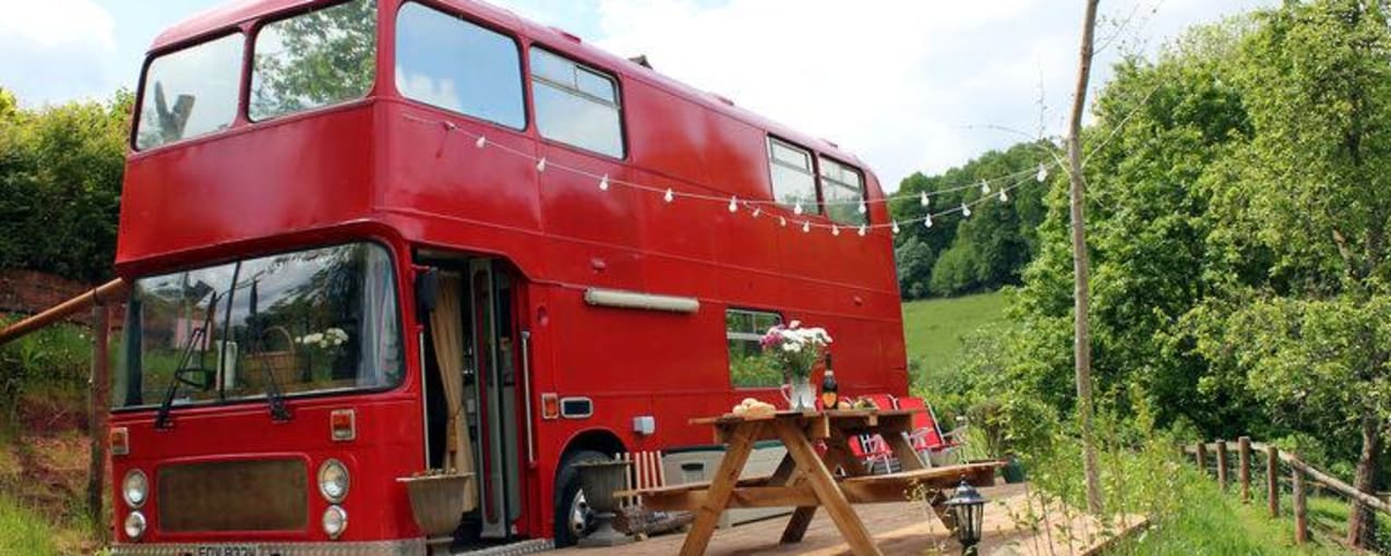 Go Glamping in style on a converted Bus
