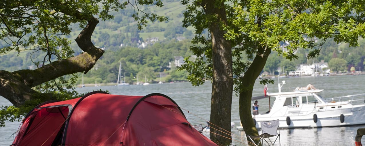 Low Wray Campsite, Lake District