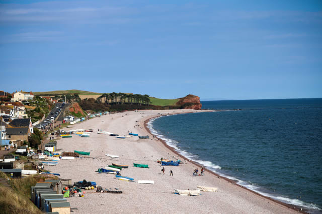 Budleigh Salterton, Devon, South West England, UK
