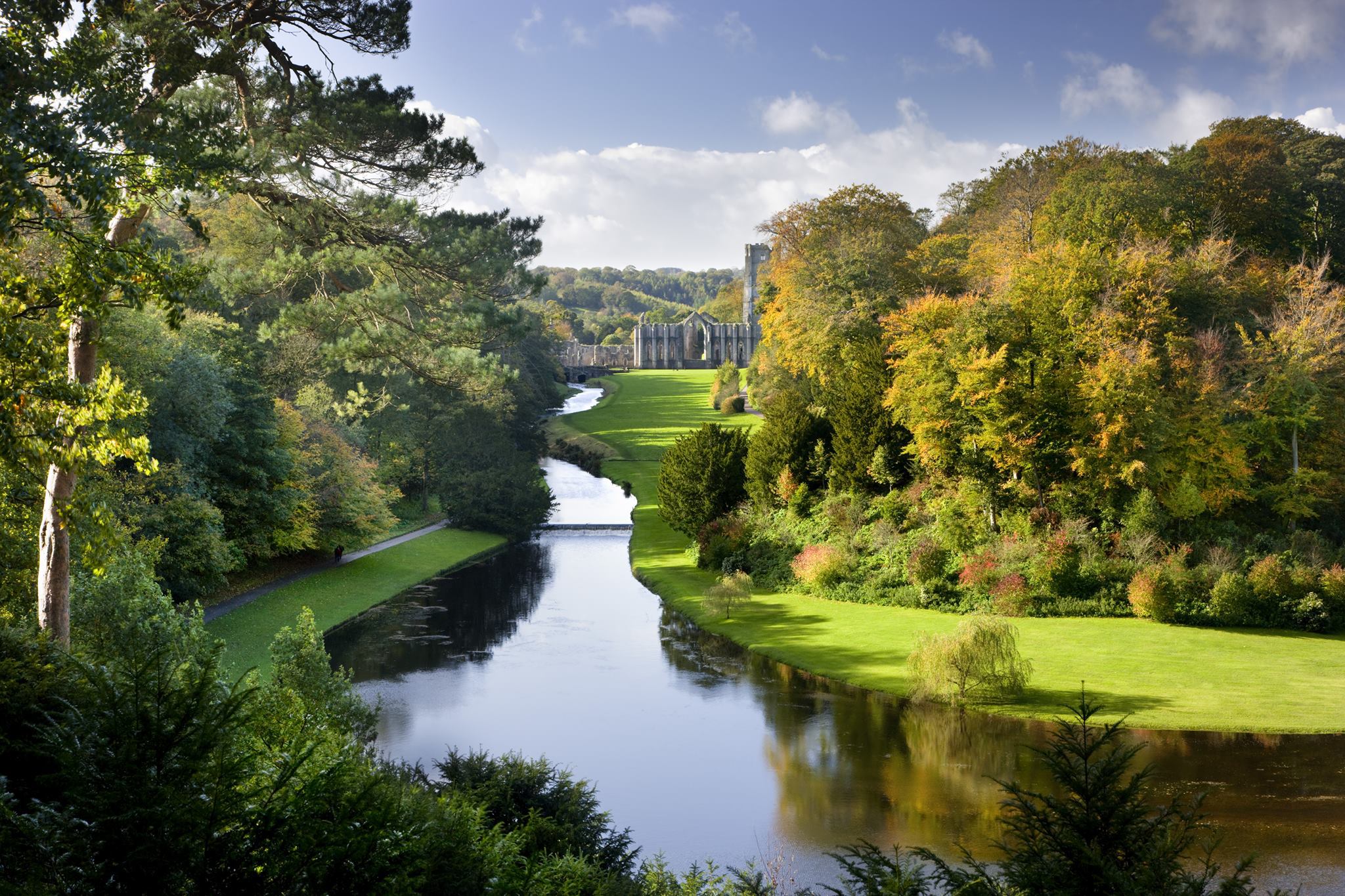 Fountains Abbey and Studley Royal